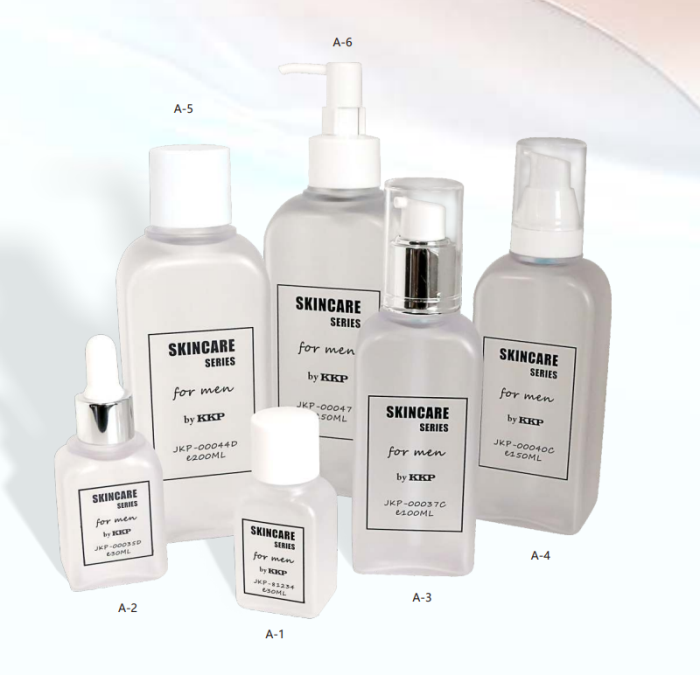 Square Bottles Thick Wall Series II